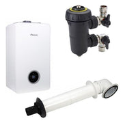 Worcester 4000 30kw Combi Pack Inc Horizontal Flue & 22mm Compact Filter