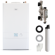 Ideal Logic Max 15kw System Pack Boiler, Flue & Filter