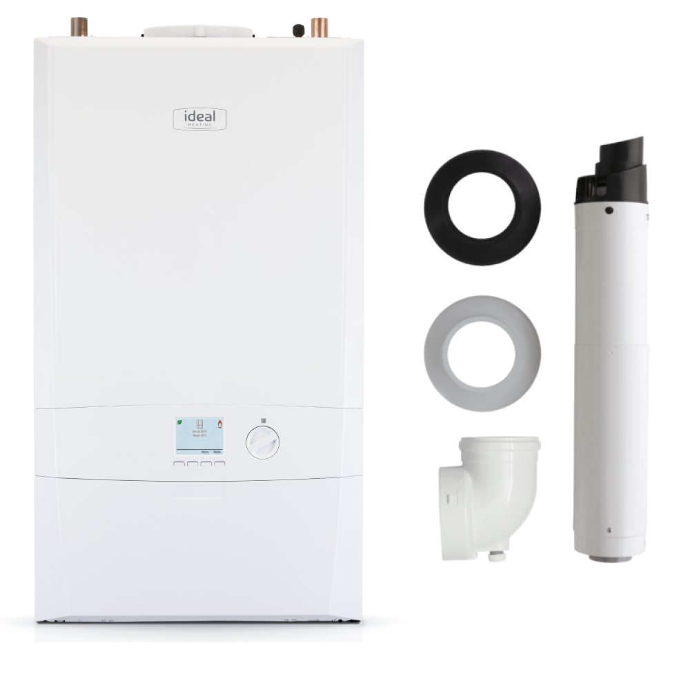 Ideal Logic+ 15kw System Pack - Boiler & Flue