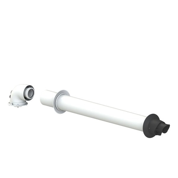 Navien 100mm Horizontal Flue - 1mtr Fixed Length